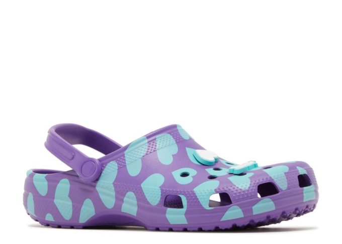 Awake NY x Classic Clog “Home Is Where The Heart Is – Paars”