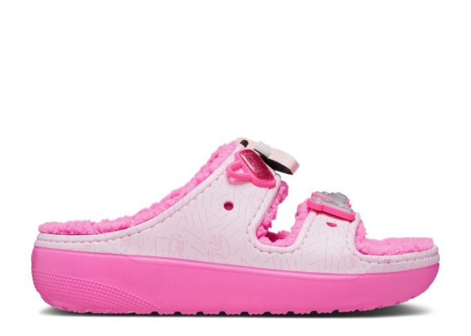 Barbie x Classic Cozzzy Sandaal “Electric Pink”