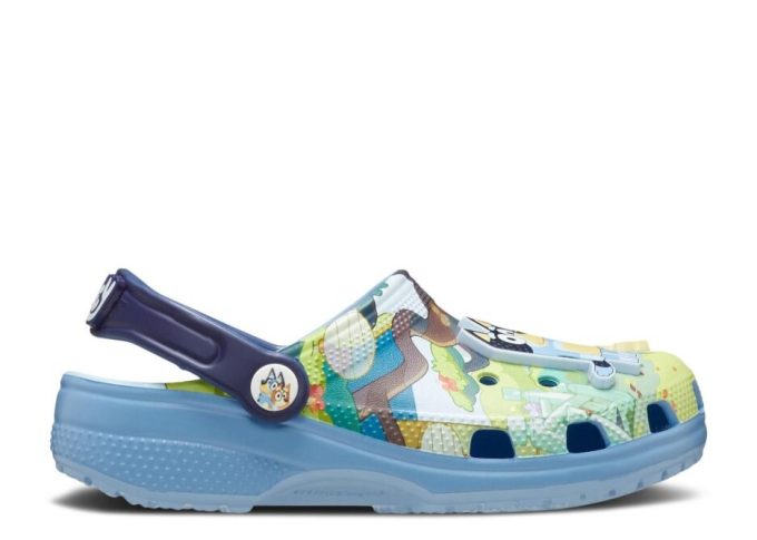 Bluey x Classic Clog Peuter “Keepy Uppy”
