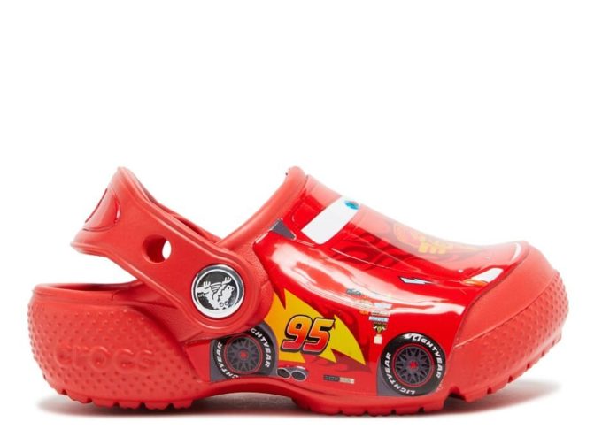 Cars x Classic Clog Kids “Fun Lab – Bliksem McQueen”