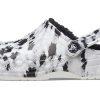 Crocs Baya gevoerde clog met fleecevoering, unisex, witgrijze pantoffels “White Grey” 205975-10M