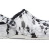 Crocs Baya gevoerde clog met fleecevoering, unisex, witgrijze pantoffels “White Grey” 205975-10M