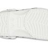 Crocs Baya gevoerde clog met fleecevoering, unisex, witgrijze pantoffels “White Grey” 205975-10M