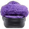 Crocs Baya gevoerde Fuzz Strap klompen “Zwart Paars” 20663309V