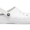 Crocs Baya gevoerde klomp “Wit” 205969-11H