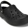 Crocs Baya gevoerde klomp “Zwart” 205969-060