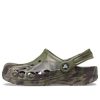 Crocs Baya Marble Fashion Outdoor Unisex Militair Groene Sandalen 206935-3TC