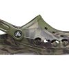 Crocs Baya Marble Fashion Outdoor Unisex Militair Groene Sandalen 206935-3TC