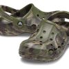 Crocs Baya Marble Fashion Outdoor Unisex Militair Groene Sandalen 206935-3TC