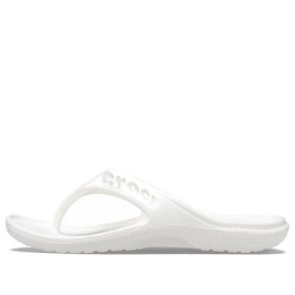 Crocs Baya Minimalistische Casual Slippers Wit 11999-100