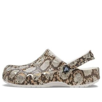 Crocs Baya Seizoensgebonden Bedrukte Klompen “Oesterzwam” 206230-13T