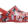 Crocs Baya Seizoensgebonden Geprinte Klompen “Spicy Orange White” 206230-82Z