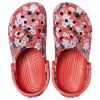 Crocs Baya Seizoensgebonden Geprinte Klompen “Spicy Orange White” 206230-82Z