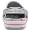 Crocs Bayaband Beach lichtgrijze bloemen sandalen 206232-0GN