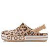 Crocs Bayaband Beach Sandalen Luipaardprint 206232-90L