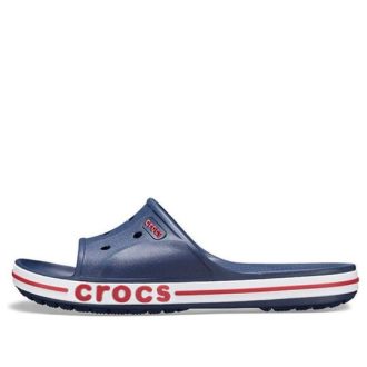 Crocs Bayaband Clog Blauw Wit Rood Unisex Pantoffels 205392-4CC