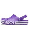 Crocs Bayaband Clog Slijtvaste Comfortabele Strandsport Unisex Paarse Sandalen 205089-520