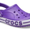 Crocs Bayaband Clog Slijtvaste Comfortabele Strandsport Unisex Paarse Sandalen 205089-520