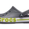 Crocs Bayaband Cozy Sportsandalen Rood Unisex Grijs 205089-0GX