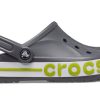 Crocs Bayaband Cozy Sportsandalen Rood Unisex Grijs 205089-0GX