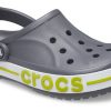Crocs Bayaband Cozy Sportsandalen Rood Unisex Grijs 205089-0GX