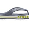 Crocs Bayaband Flip antislip slijtvaste casual grijsgroene pantoffels “Grijsgroen” 205393-0A3