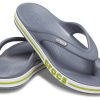 Crocs Bayaband Flip antislip slijtvaste casual grijsgroene pantoffels “Grijsgroen” 205393-0A3