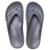 Crocs Bayaband Flip antislip slijtvaste casual grijsgroene pantoffels “Grijsgroen” 205393-0A3