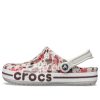 Crocs Bayaband Printed Classic Clogs “Wit Bruin Rood” 205840-1CD