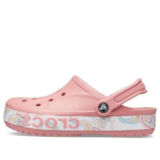 Crocs Bayaband Printing Sandalen Roze Unisex 206233-682