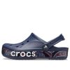 Crocs Bayaband Printing Sandalen Unisex Blauw 206233-410