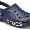 Crocs Bayaband Printing Sandalen Unisex Blauw 206233-410