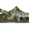 Crocs Beach Army Green Camouflage Sandalen 206454-3TC