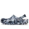 Crocs Beach Marble Unisex Zwart Wit Sandalen “Black White” 206867-103