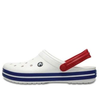 Crocs Beach Unisex Wit Blauwe Sandalen “Wit Blauw” 11016-11I
