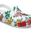Crocs Beach White Flowers Sandalen “Wit Rood Groen” 206230-10D