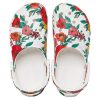Crocs Beach White Flowers Sandalen “Wit Rood Groen” 206230-10D