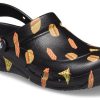 Crocs Bistro Graphic Clog Stijlvolle Casual Zwarte Sandalen 204044-0FN