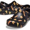 Crocs Bistro Graphic Clog Stijlvolle Casual Zwarte Sandalen 204044-0FN