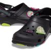 Crocs Classic All-Terrain Clog Minimalistic Casual Unisex Zwarte Sandalen 207340-001