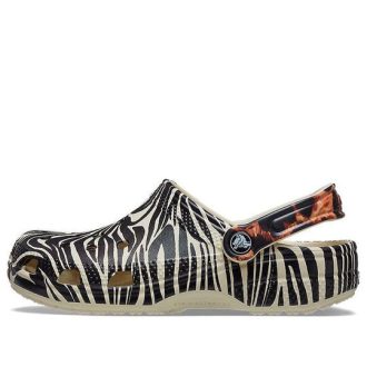 Crocs Classic Animal Beach Sandalen Unisex Animal “Wit” 207840-2Y9