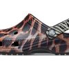 Crocs Classic Animal Beach Sandalen Unisex Zwart 207840-0ZR