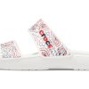 Crocs Classic Antislip Slijtvaste Sportpantoffels Unisex Wit 207350-94S