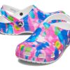 Crocs Classic Beach Sandalen Unisex Blauw Roze 207556-102