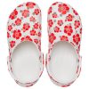 Crocs Classic Beach Sandalen Unisex Rood Wit 207849-1AZ