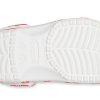 Crocs Classic Beach Sandalen Unisex Rood Wit 207849-1AZ