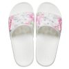 Crocs Classic Bleach Dye Slides “Wit Roze” 207411-94S