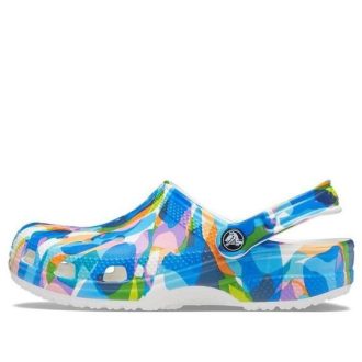 Crocs Classic Bubble Block Clogs “Blauw Multi” 207298-94S