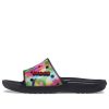 Crocs Classic Bubble Block Slides “Zwart Multi” 207408-0C4