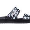 Crocs Classic Casual Fashion Unisex Zwart Blauwe Pantoffels 207680-066